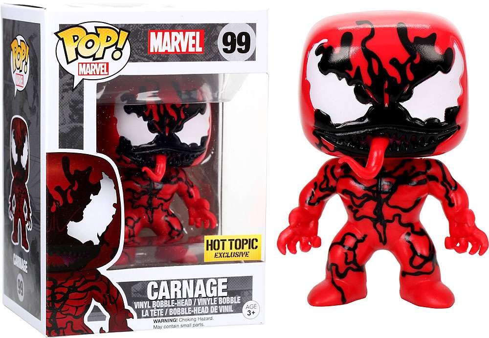 Carnage (Marvel) Funko Pop! Bobble-Head Vinyl Figure FUNKO