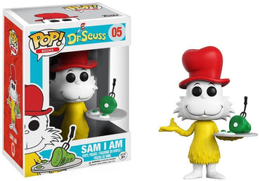 Funko POP Books: Dr. Seuss Sam I Am Toy Figure FUNKO