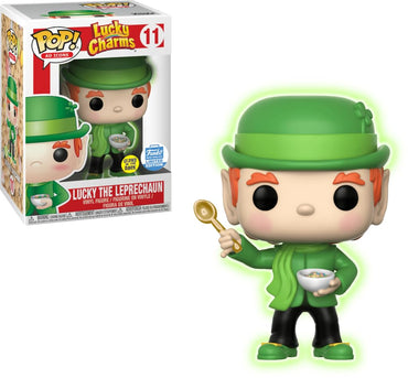 Funko Pop Ad Icons Lucky Charms Glow in the Dark Luck the Leprechaun Limited Edition Vinyl Figure FUNKO