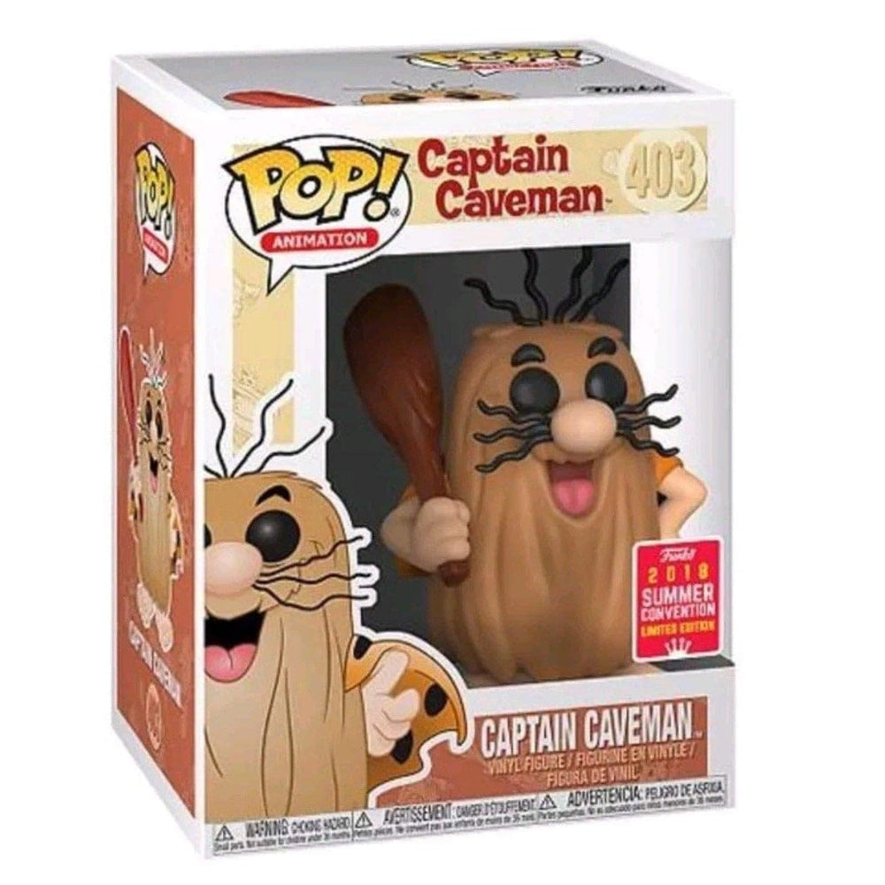 Funko POP! Captain Caveman - 2018 Summer Convention/Walgreens Exclusive FUNKO