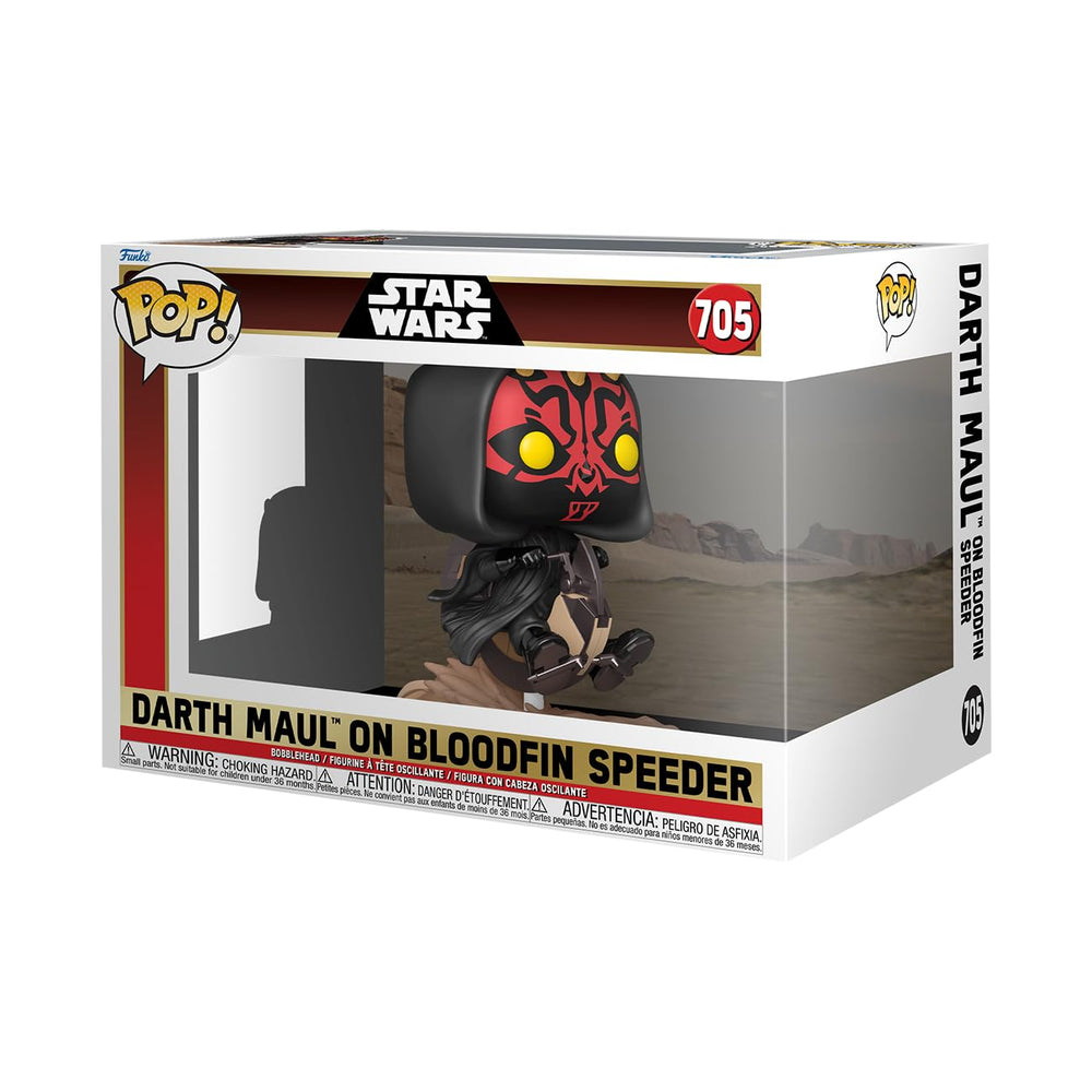 Funko POP! Rides: Star Wars - Phantom Menace - Darth Maul on Bloodfin FUNKO