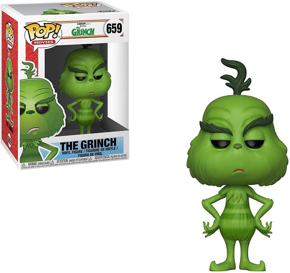 Funko Pop Animation: The Grinch Movie - The Grinch Collectible Figure, Multicolor FUNKO