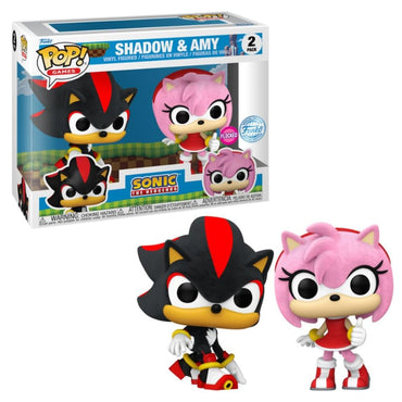 Funko POP! Shadow and Amy Flocked 2-Pack TargetCon Exclusive FUNKO