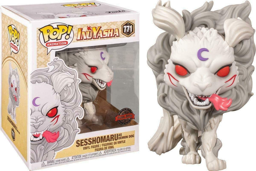 Funko Pop! Animation: Inuyasha Sesshomaru as Demon Dog 6-inch Exclusive Vinyl Figure - Special Edition FUNKO