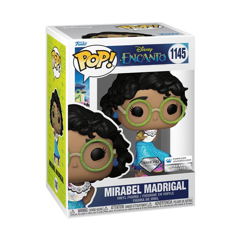 Funko Pop! Vinyl: Disney's Encanto - Mirabel Madrigal *Diamond Glitter Loungefly Shop Exclusive FUNKO