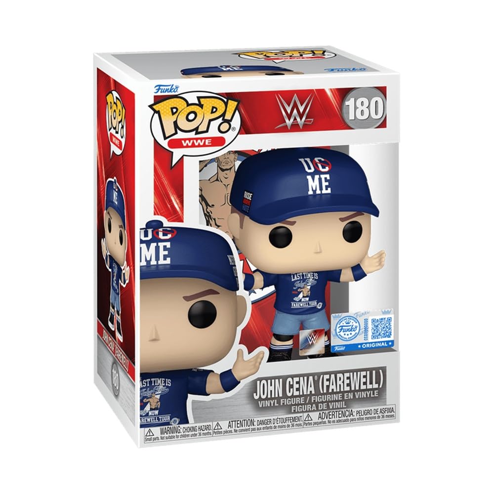 Funko Pop! WWE - John Cena (Farewell) - Funko Exclusive #180 FUNKO