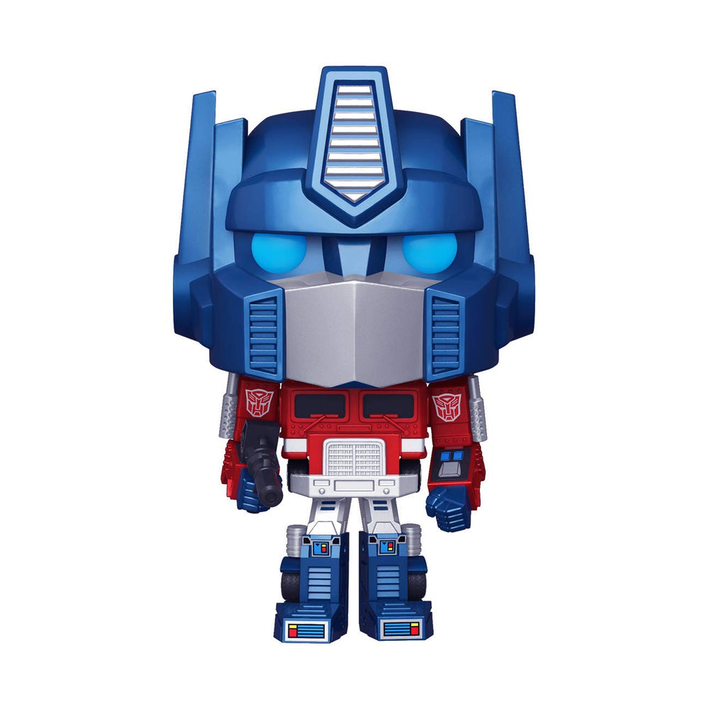 Funko Pop! Retro Toys: Transformers - Metallic Optimus Prime Amazon Exclusive FUNKO