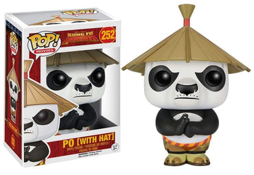 Funko POP Movies: Kung Fu Panda - Po with Hat Action Figure FUNKO