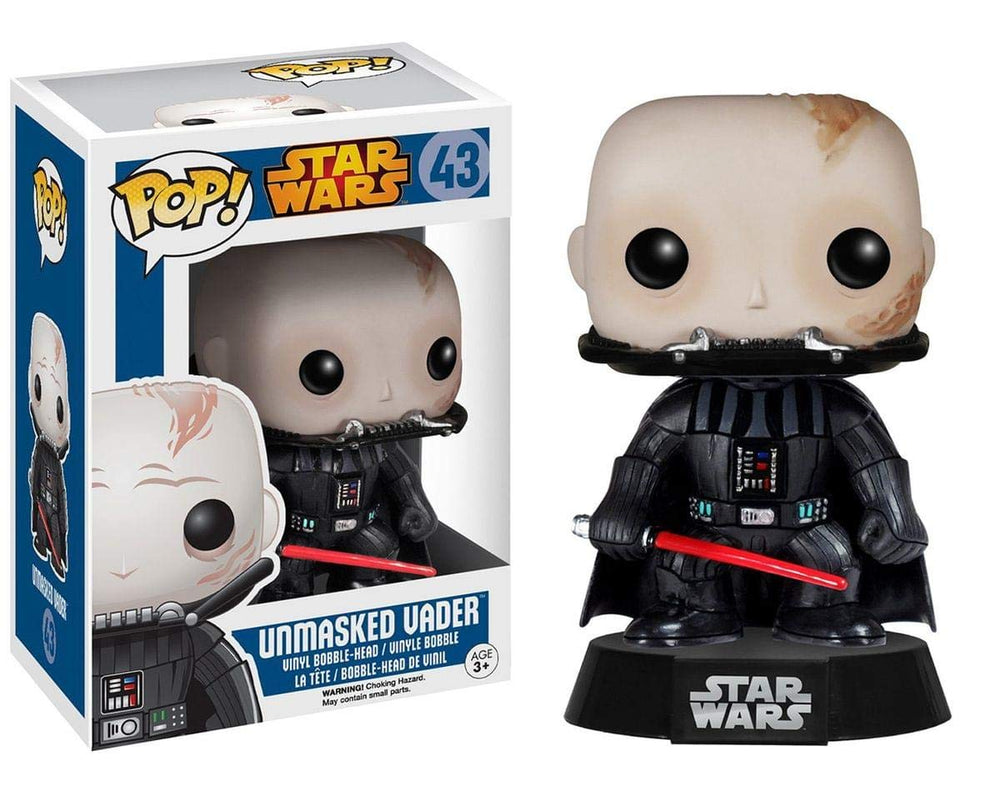 Funko POP Star Wars: Unmasked Darth Vader Action Figure FUNKO