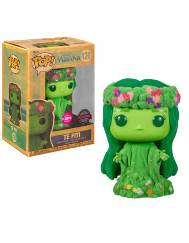 Funko Moana Pop! Te Fiti (Flocked) (Earth Day) #420 FUNKO