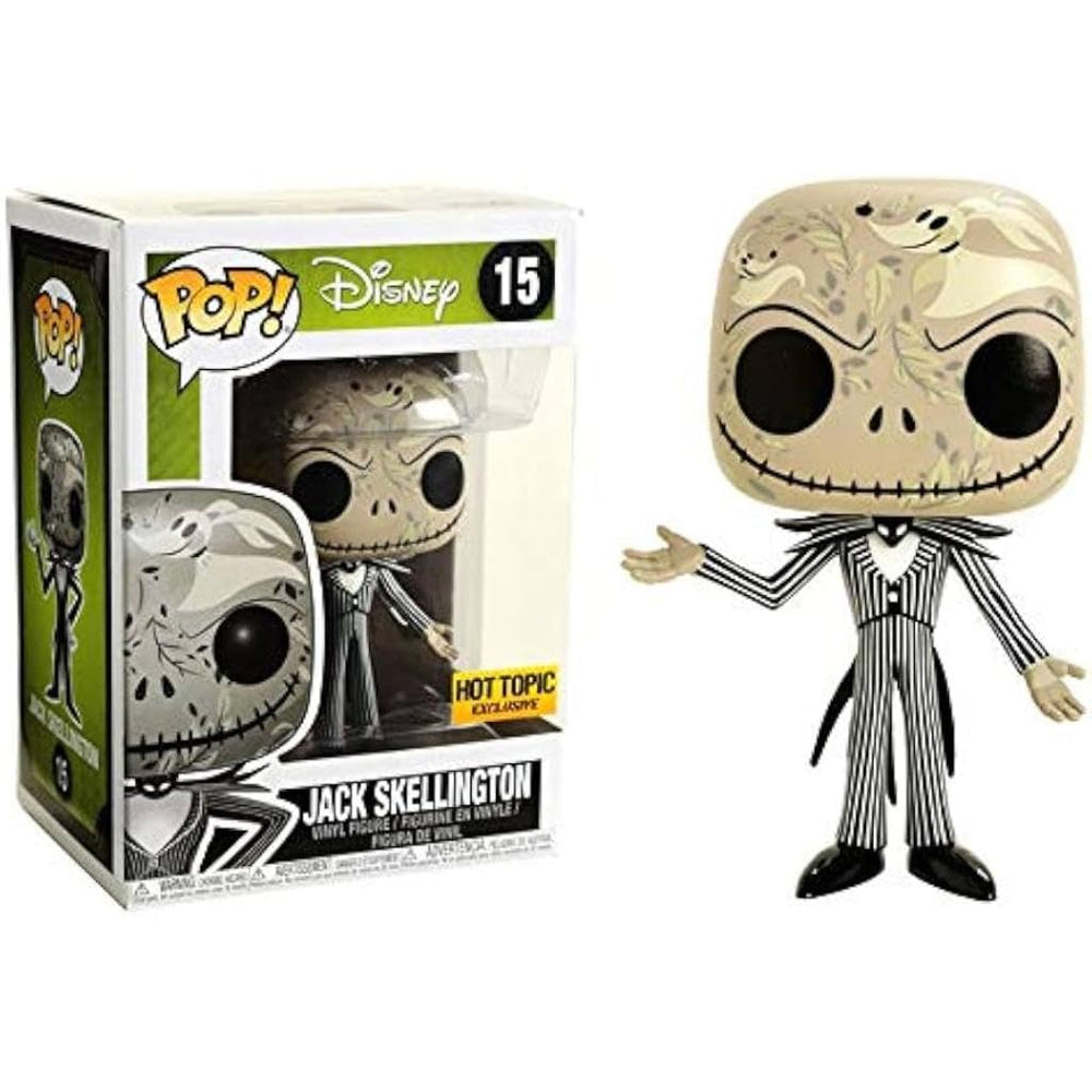 Nightmare Before Christmas Funko POP! Disney Jack Skellington Exclusive Vinyl Figure #15 [Zero Print] FUNKO