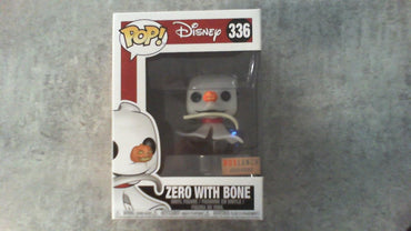 Funko Pop! Nightmare Before Christmas Disney Zero with Bone Exclusive Figure FUNKO
