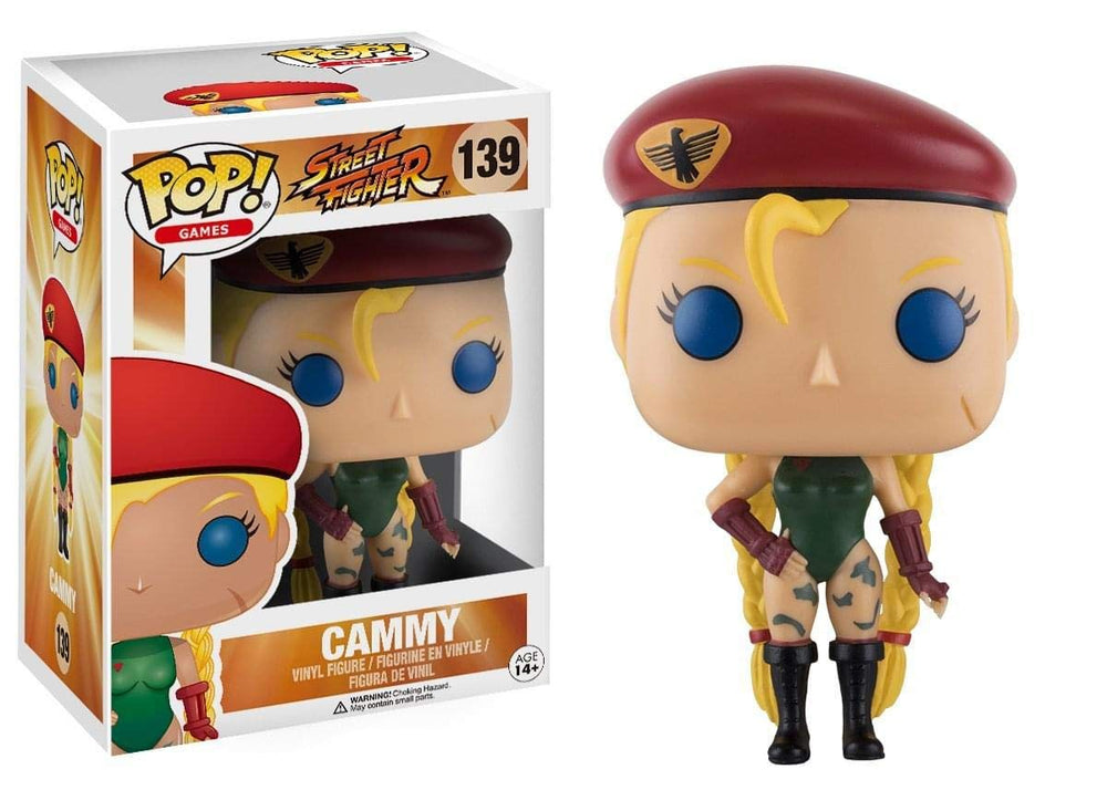 Funko Street Fighter Cammy Pop Games Figure FUNKO