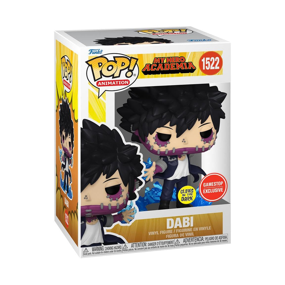 Funko My Hero Academia Dabi Glow in The Dark Exclusive Vinyl Figure 1522 FUNKO