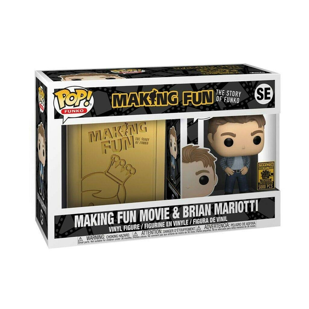 Funko Making Fun DVD/Blu-Ray and Pop! Brian Mariotti Bundle LE 5000
