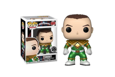 Pop Funko Television Power Rangers: Unmasked Metallic Tommy Collectible Figure, Multicolor FUNKO
