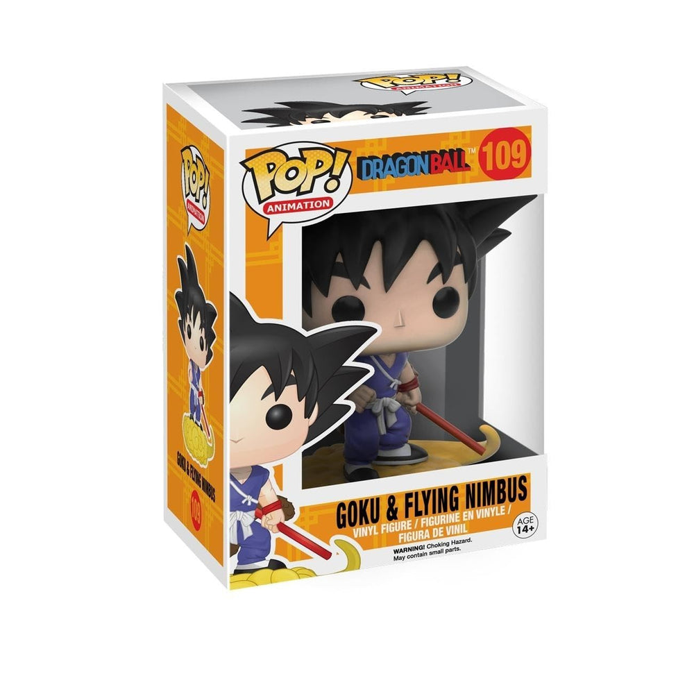 Funko Pop Anime: Dragonball Z - Goku & Nimbus Action Figure - Dragon Ball Z - Collectable Vinyl Figure - Gift Idea - Official Merchandise - Toys for Kids & Adults - Anime Fans FUNKO