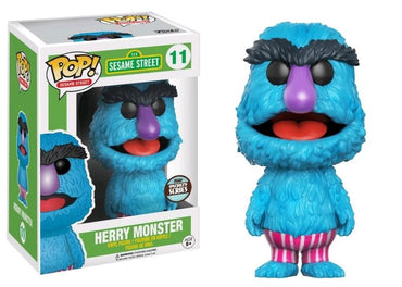 Pop Sesame Street Herry Monster Vinyl Figure Exclusive FUNKO