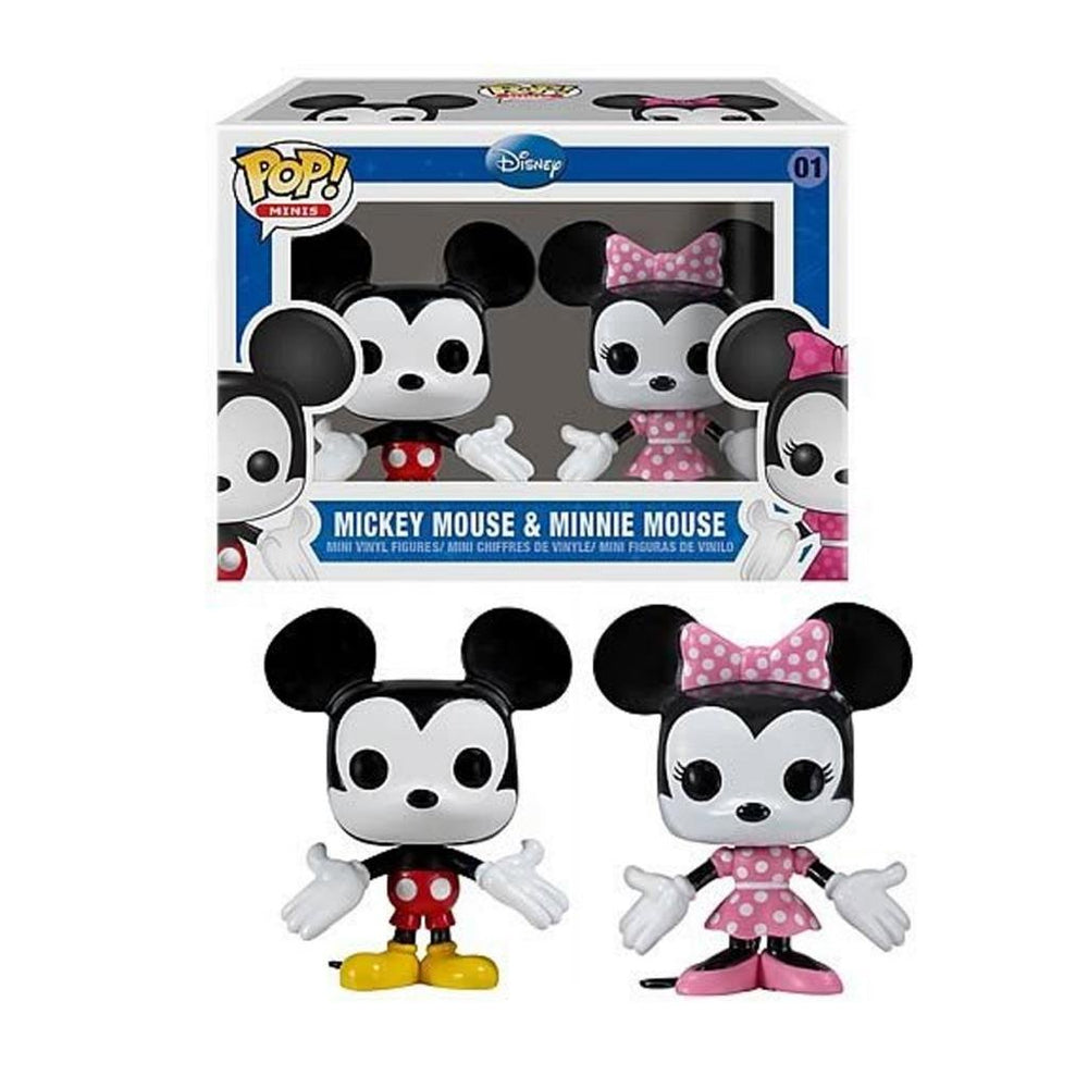 Funko Mini Pop Figures - Mickey and Minnie Mouse FUNKO