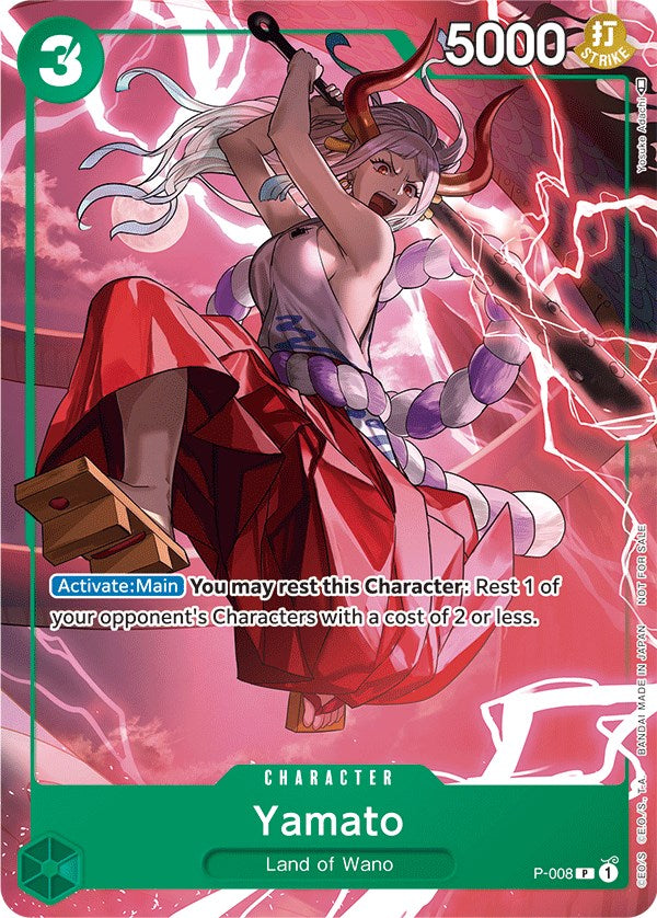 Yamato (Tournament Pack Vol. 1) [One Piece Promotion Cards] Bandai