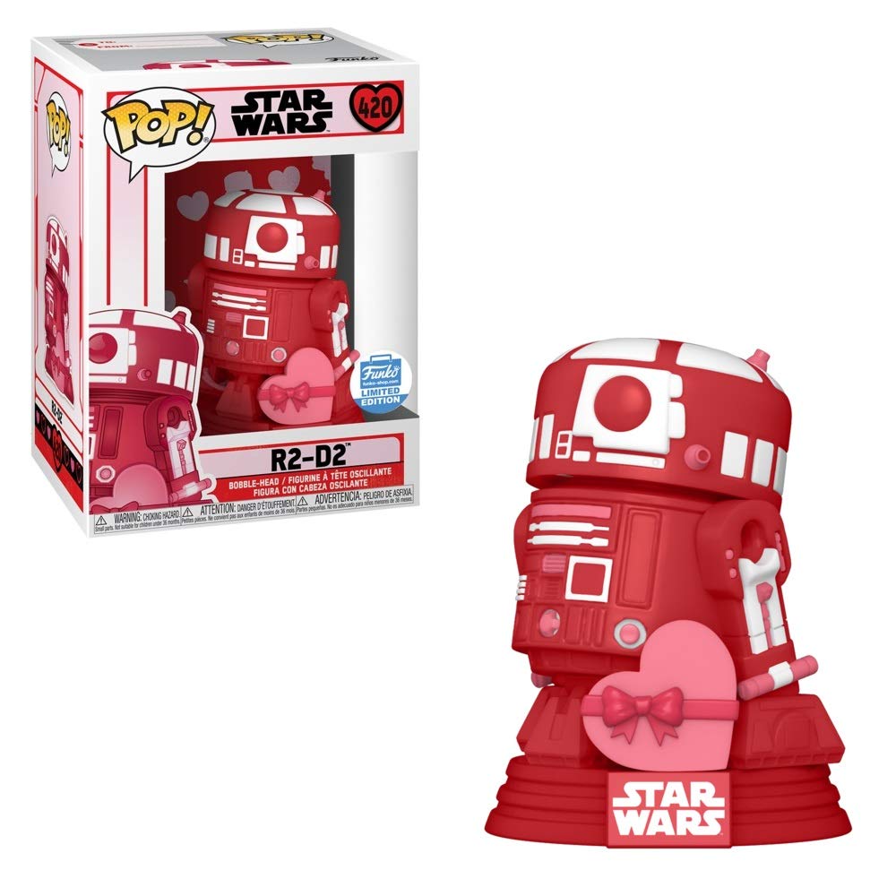 Funko Pop! Star Wars: Valentines - R2-D2 with Heart Limited Edition FUNKO
