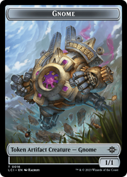 Gnome // Merfolk Double-Sided Token [The Lost Caverns of Ixalan Tokens] Magic: The Gathering