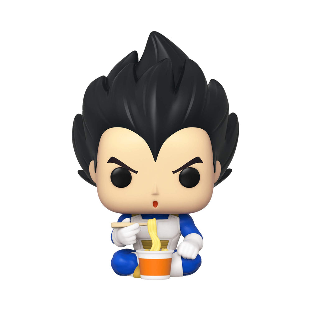 Funko Pop! Animation: Dragonball Z - Vegeta Eating Noodles, Spring Convention Exclusive, Multicolor FUNKO