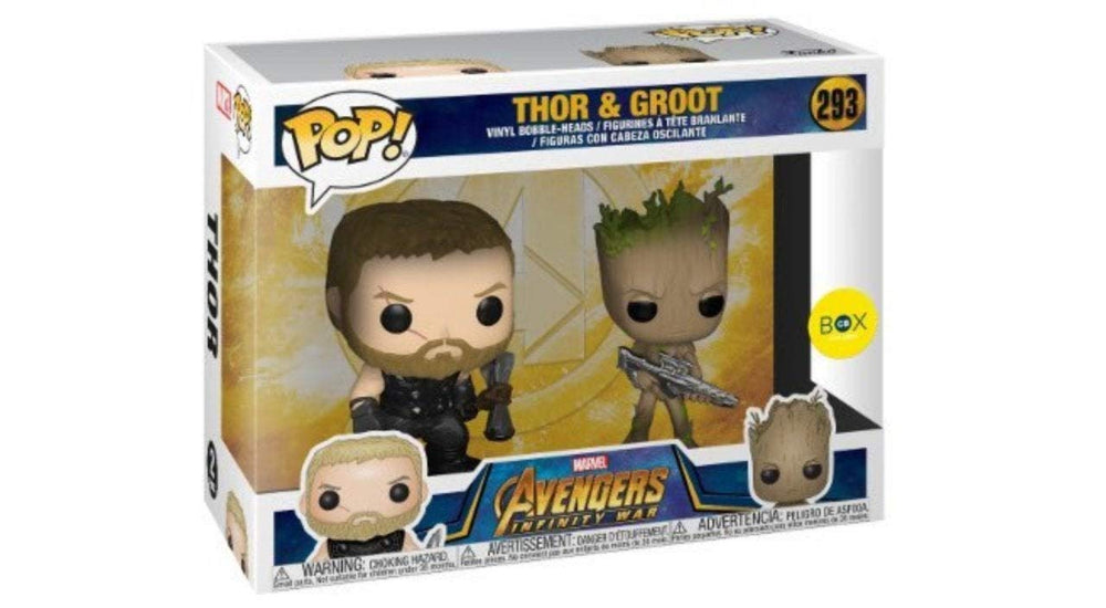 Funko Pop! Marvel: Avengers Infinity War - Thor & Groot (Limited Exclusive) #293 FUNKO