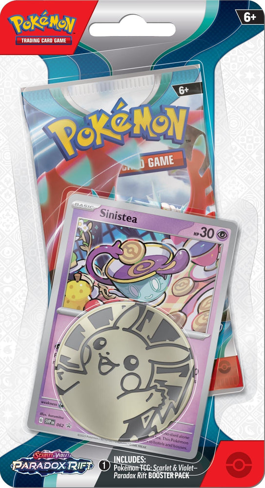 Scarlet & Violet: Paradox Rift - Single Pack Blister (Sinistea) Pokémon