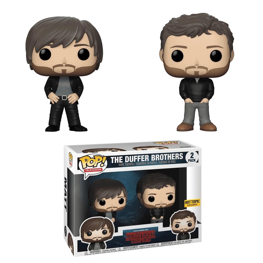 Pop! Television: Stranger Things - The Duffer Brothers (2-Pack)