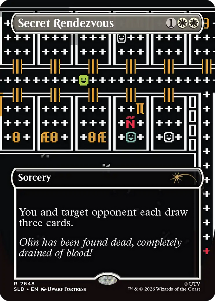 Secret Rendezvous (2648) [Secret Lair Drop Series] Magic: The Gathering