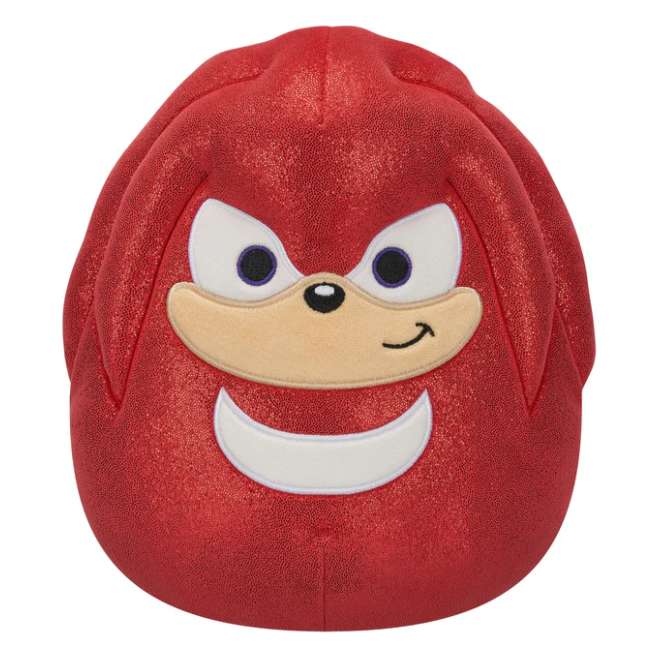 Squishmallow Sega Metallic Plush Toy 8" Sonic KNUCKLES