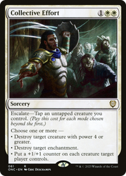 Collective Effort [Phyrexia: All Will Be One Commander] Magic: The Gathering