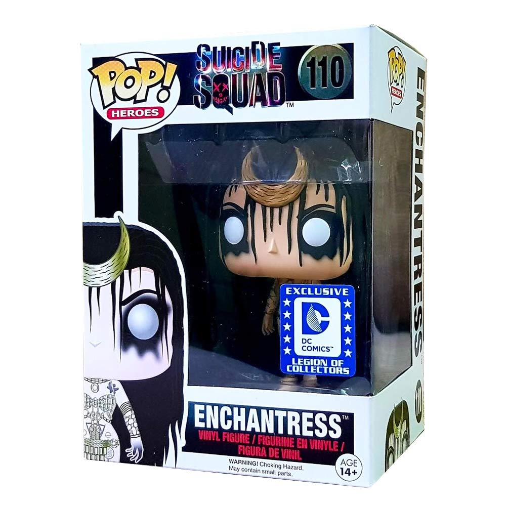 Funko Pop Heroes Suicide Squad Enchantress DC Legion of Collectors Exclusive Vinyl Figure 110 FUNKO