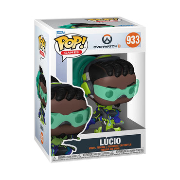 Funko POP! Games: Overwatch 2 - Lúcio - Overwatch - Collectable Vinyl Figure - Gift Idea - Official Merchandise - for Kids & Adults - Video Games Fans - Model Figure for Collectors and Display FUNKO