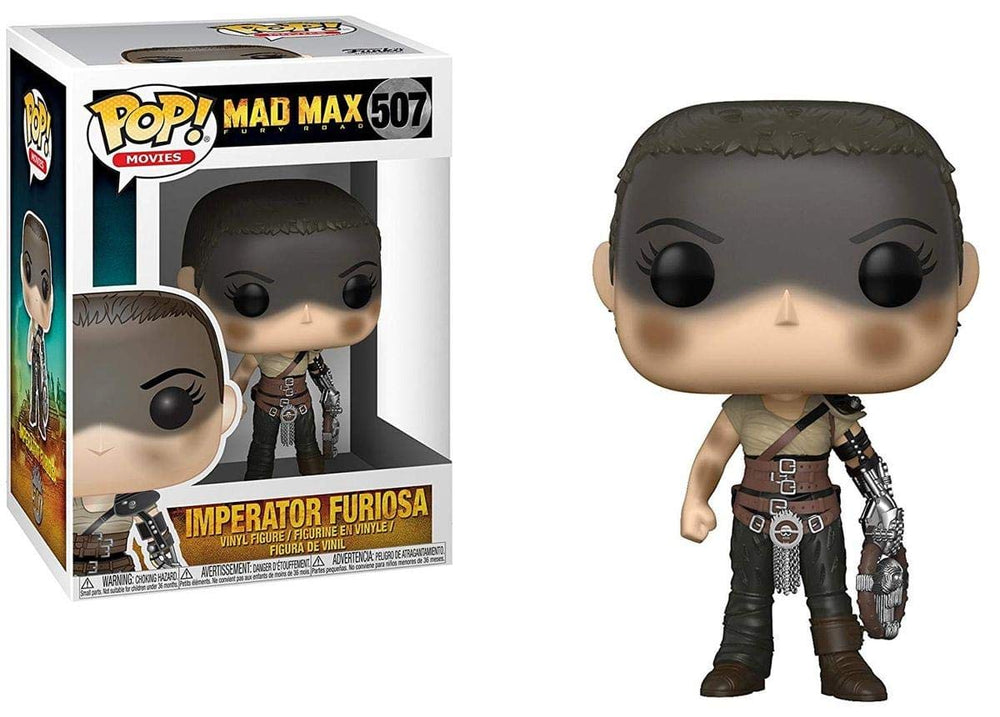 Funko Pop! Movies: Mad Max Fury Road Furiosa (Styles May Vary) Collectible Figure FUNKO