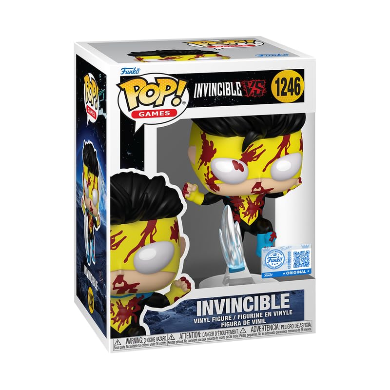 Funko Pop! Games Invincible Flying Kick Vinyl Figure #1246 FUNKO
