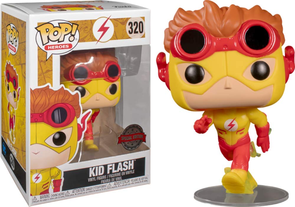 Funko POP! Heroes: DC #320 - Kid Flash Exclusive FUNKO