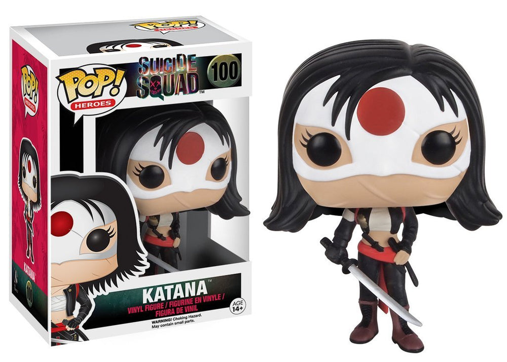 Funko POP Movies: Suicide Squad Action Figure, Katana FUNKO