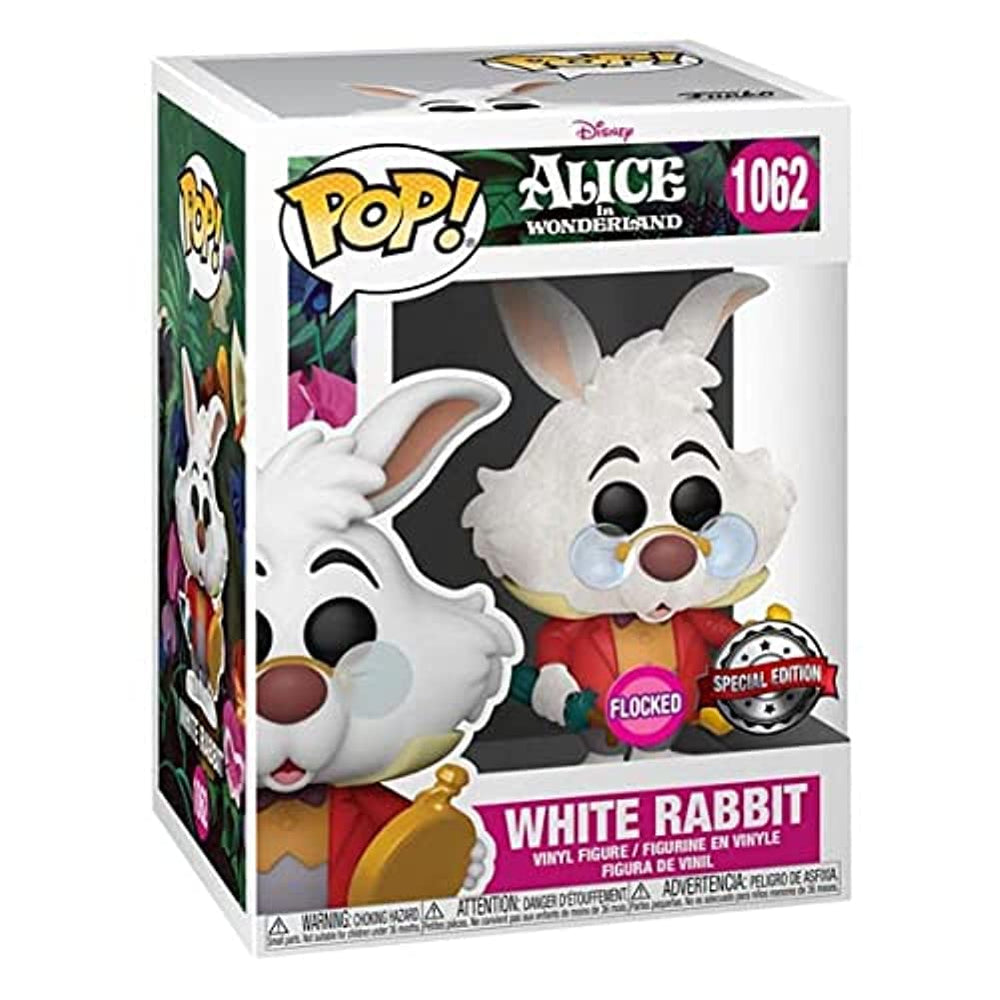 POP! Alice in Wonderland 1062 White Rabbit Flocked Special Edition Sticker FUNKO