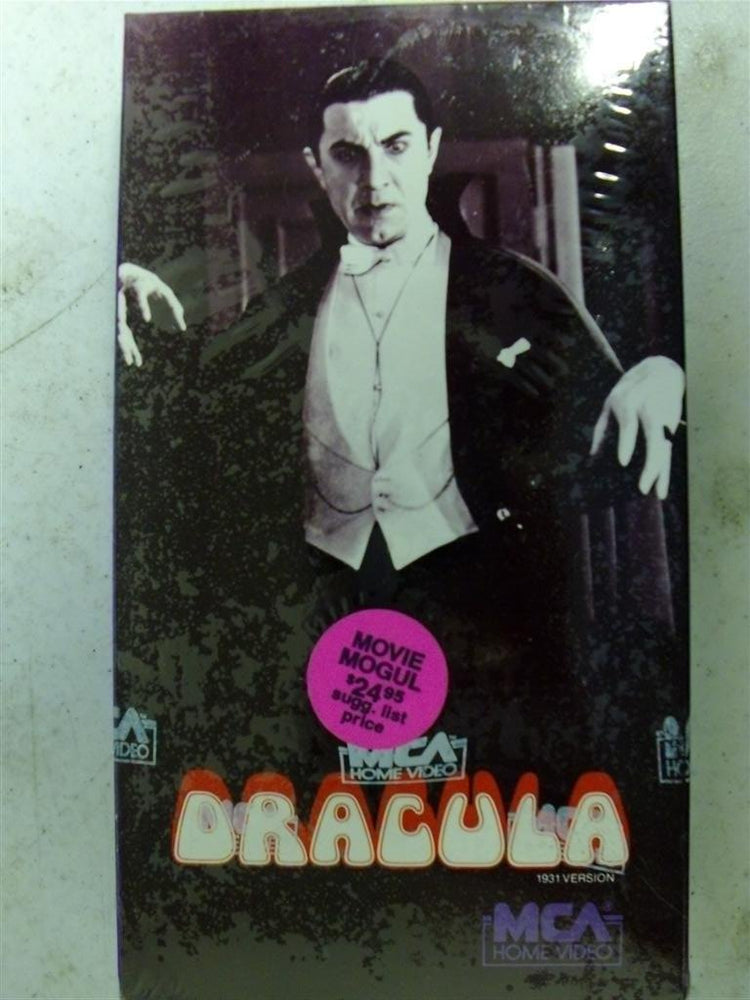 Dracula 1931 Version VHS