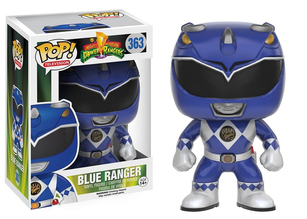 Funko POP TV: Power Rangers - Blue Ranger Action Figure FUNKO