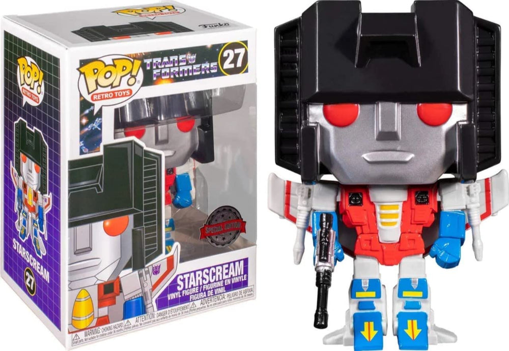 Funko Pop! Retro Toys Transformers Starscream Figure (Special Edition) FUNKO