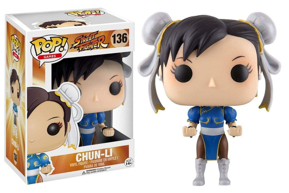 Funko Street Fighter Chun-Li Pop Games Figure FUNKO