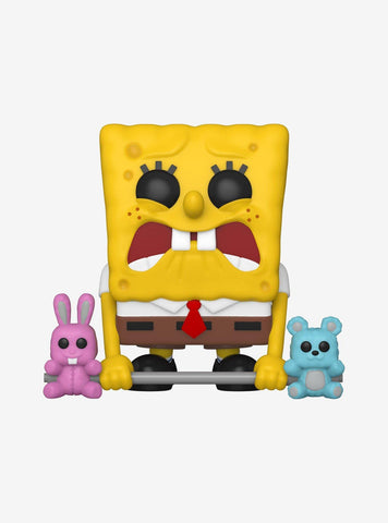 Funko Spongebob Squarepants Pop! Animation Spongebob Weightlifter Vinyl Figure Hot Topic Exclusive Multi None FUNKO
