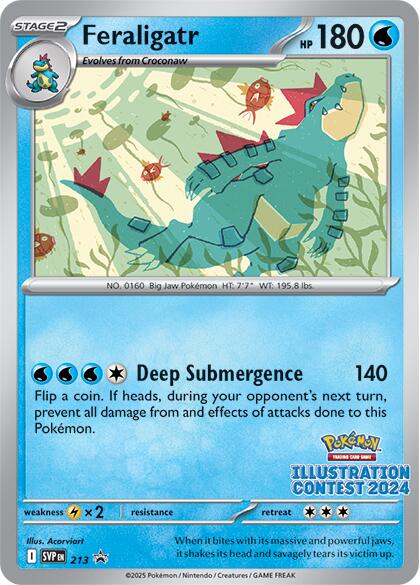 Feraligatr (213) [Scarlet & Violet: Black Star Promos] Pokémon