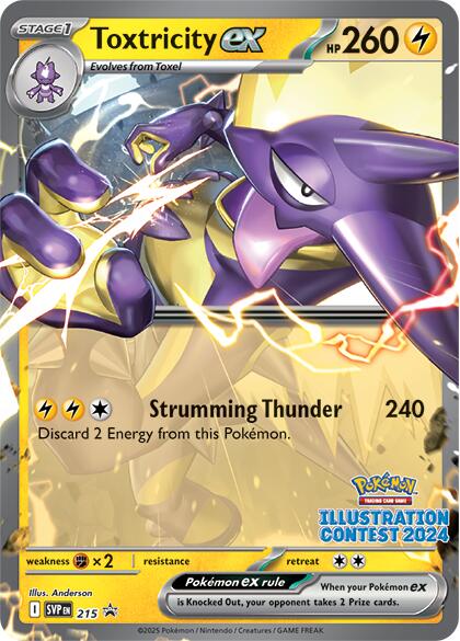 Toxtricity ex (215) [Scarlet & Violet: Black Star Promos] Pokémon