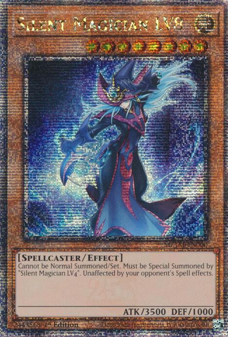 Silent Magician LV8 [MZTM-EN000] Quarter Century Secret Rare Yu-Gi-Oh!
