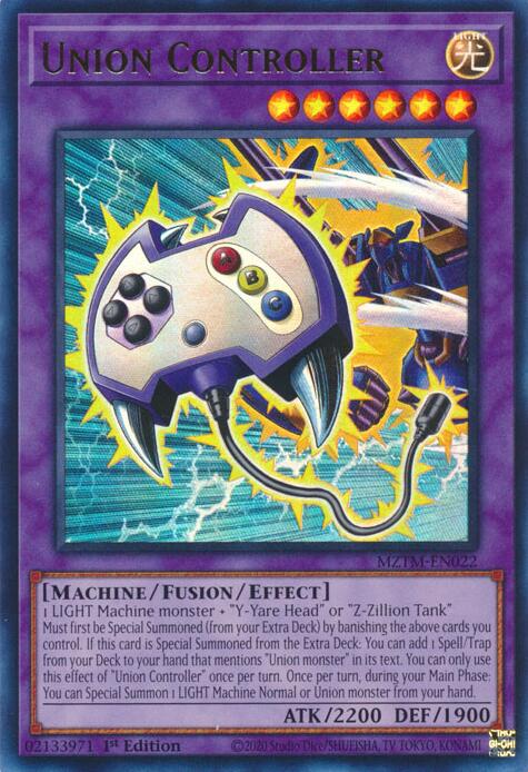 Union Controller [MZTM-EN022] Ultra Rare Yu-Gi-Oh!