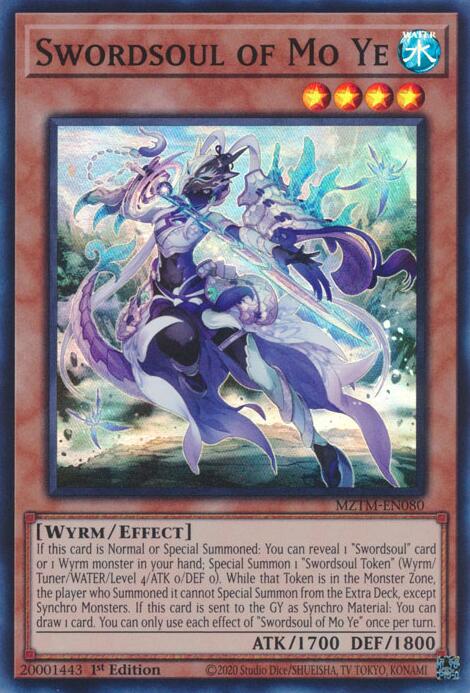 Swordsoul of Mo Ye [MZTM-EN080] Super Rare Yu-Gi-Oh!